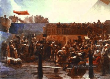  Kramskoi Oil Painting - Mocking Christ Democratic Ivan Kramskoi